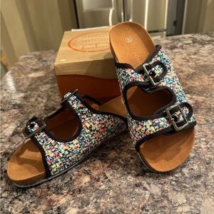 Bernie Mev Sunset Slide Sandals